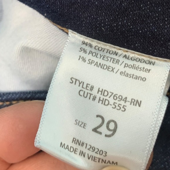 Pookie Loves Sebastian Cuffed Ankle Jeans 29 - Picture 4 of 5